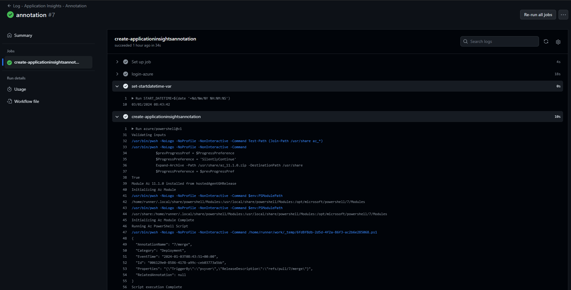 Annotation Result Run